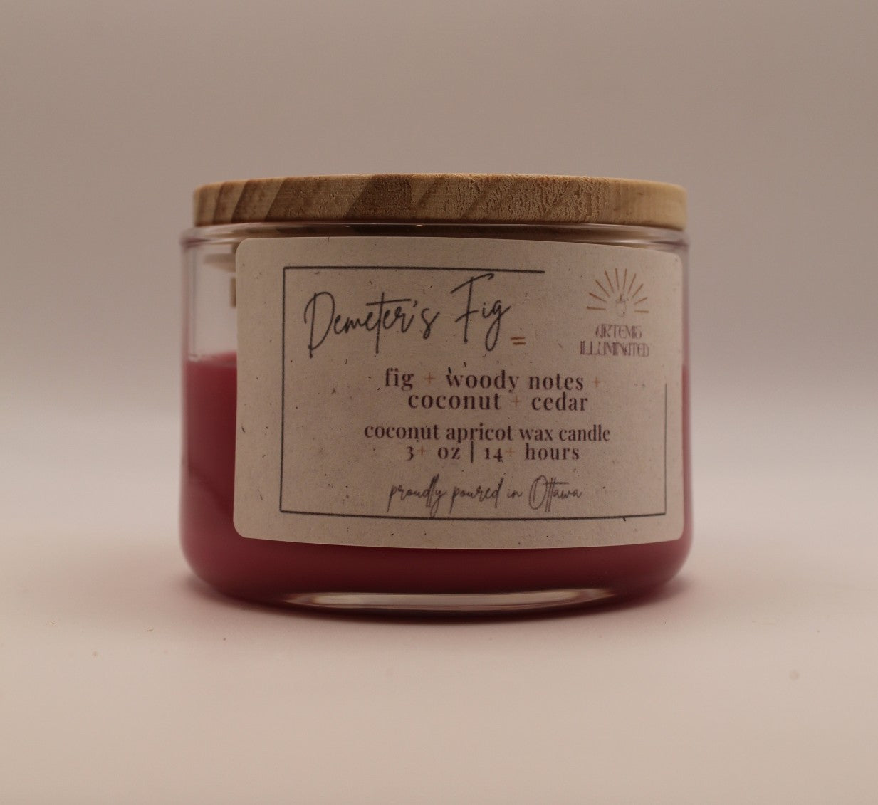 Demeter's Fig - 3 oz Coconut Apricot Wax Candle