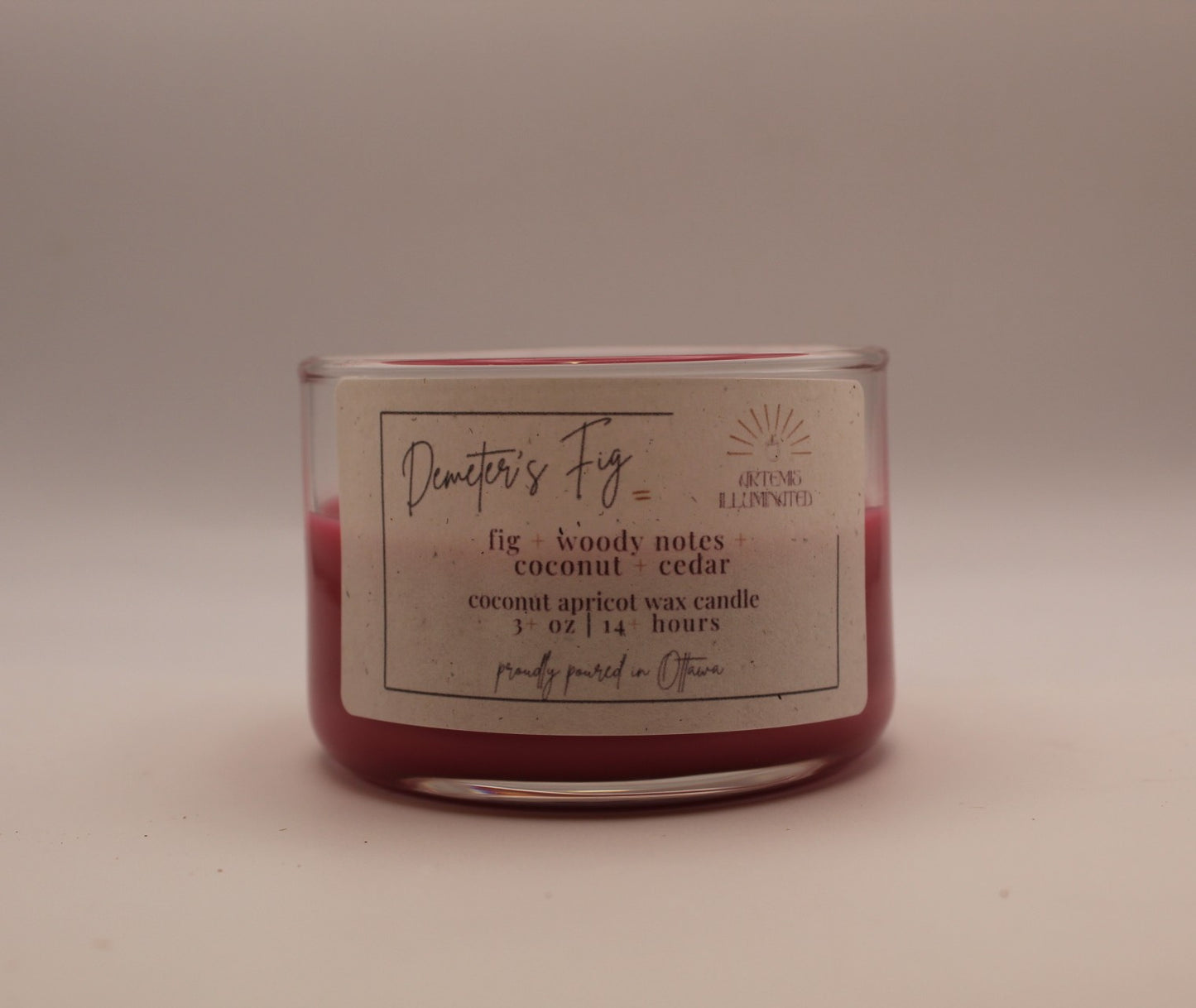 Demeter's Fig - 3 oz Coconut Apricot Wax Candle