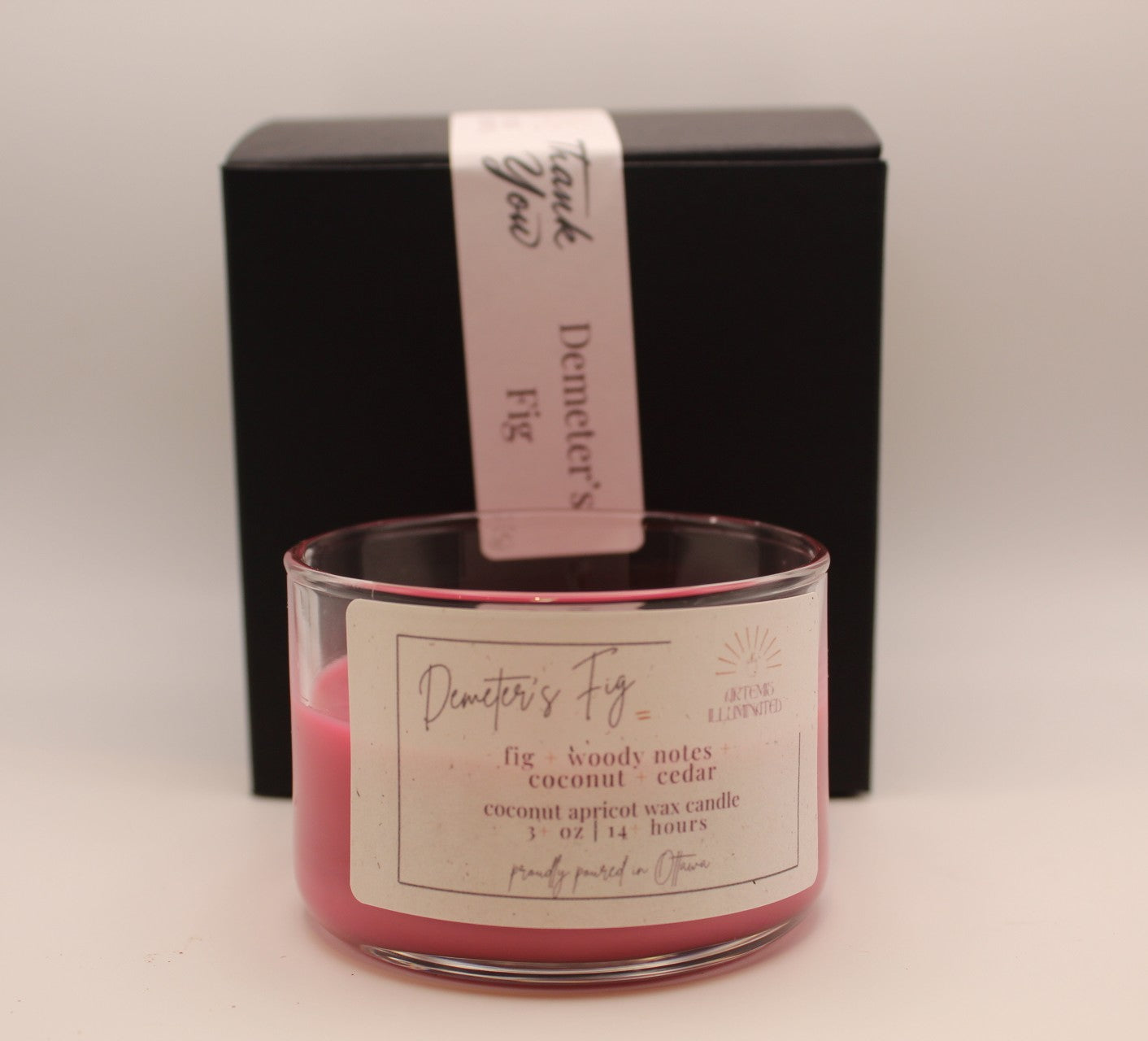 Demeter's Fig - 3 oz Coconut Apricot Wax Candle