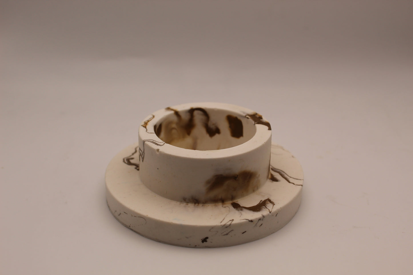 Jesmonite Tealight Candle Holder - Coade