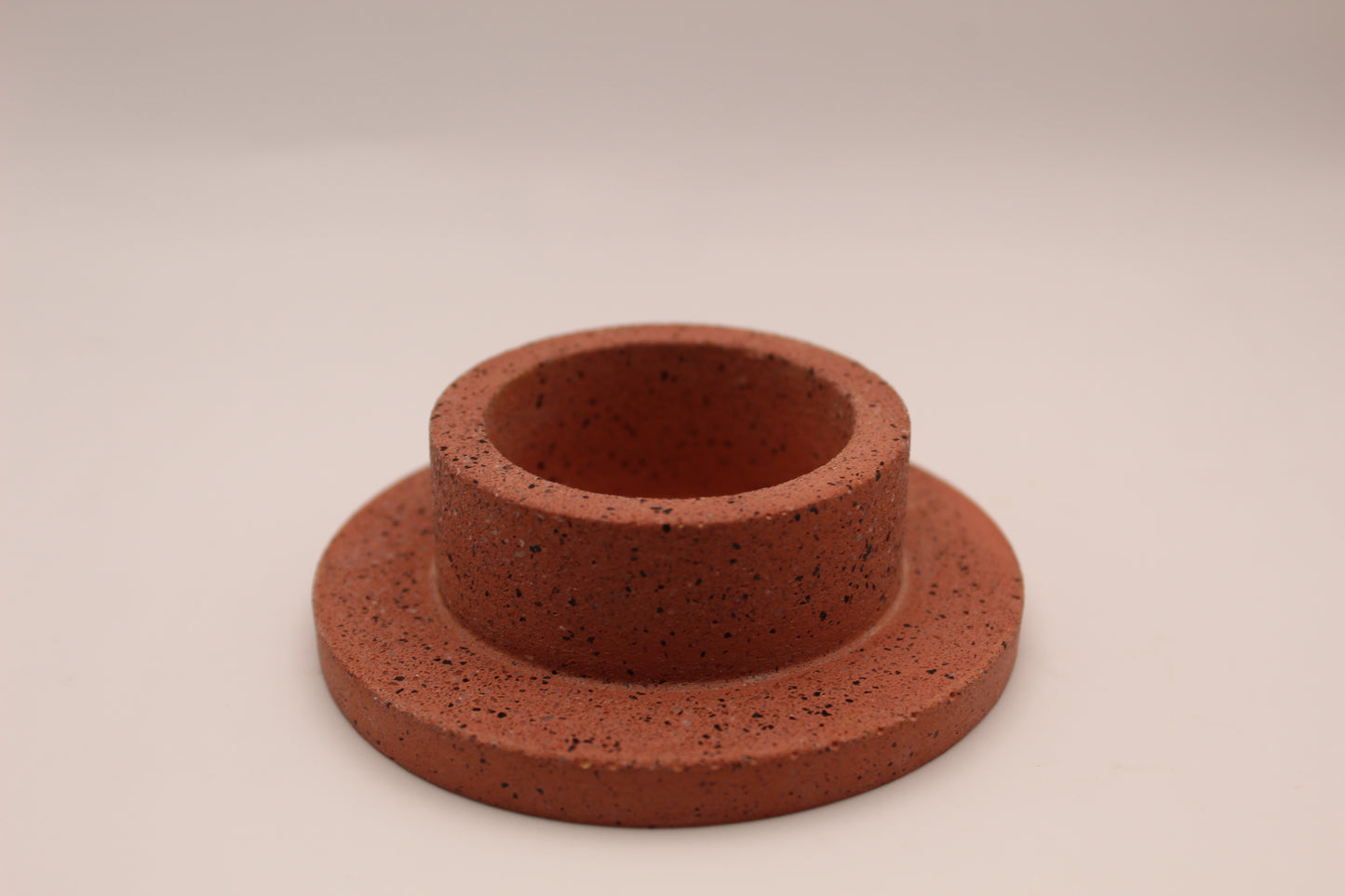 Jesmonite Tealight Candle Holder - Terracota