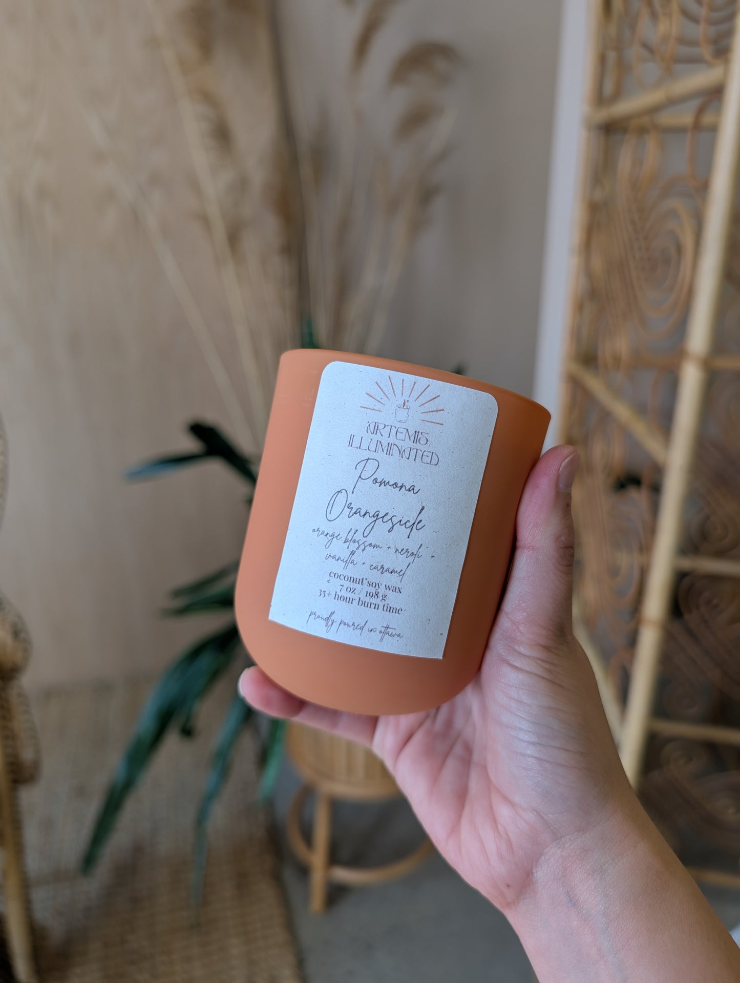 Pomona Orangesicle - 8 oz Coconut Soy Wax Candle