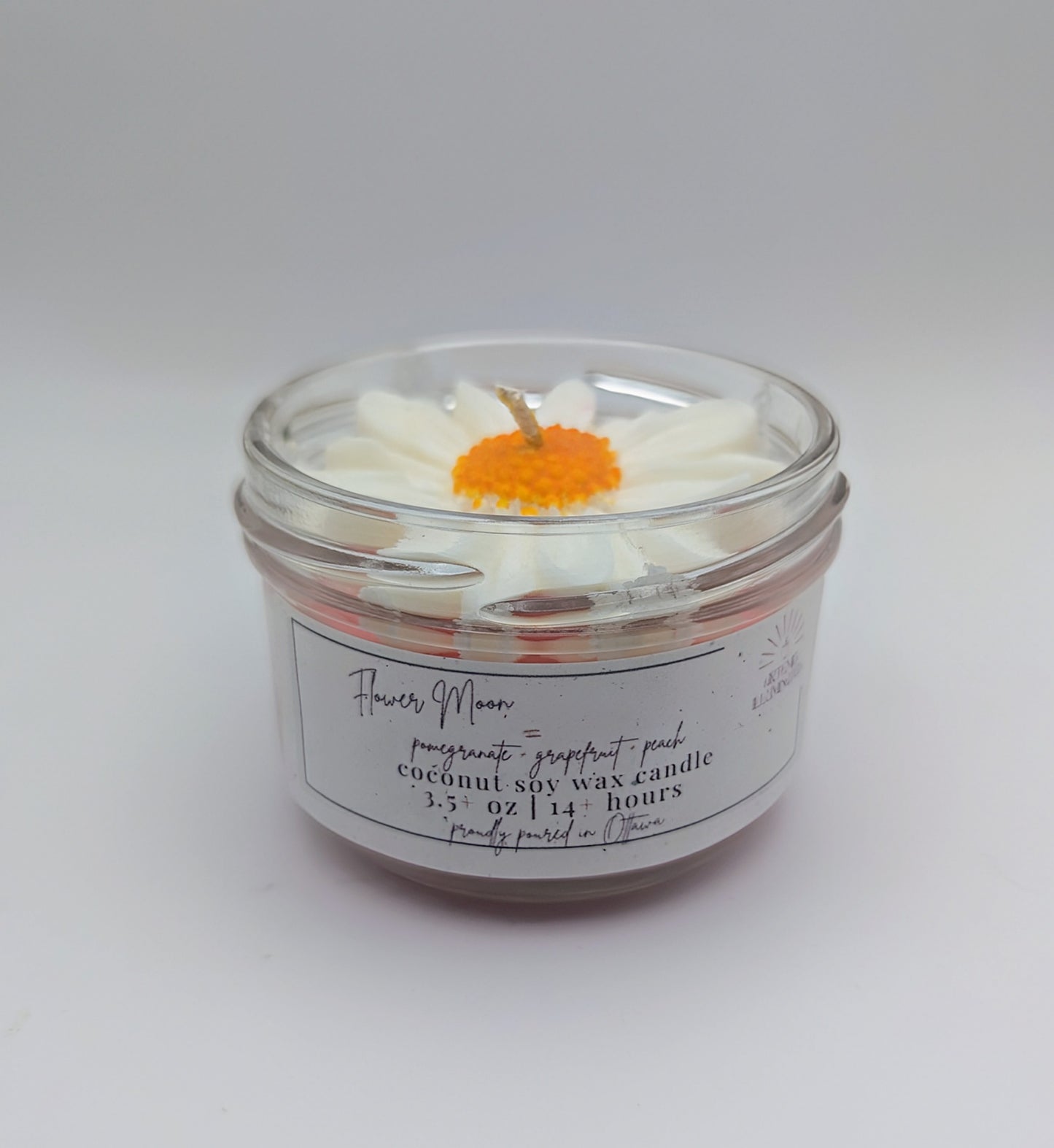 Flower Moon - Coconut Soy Candle - 3.5 oz