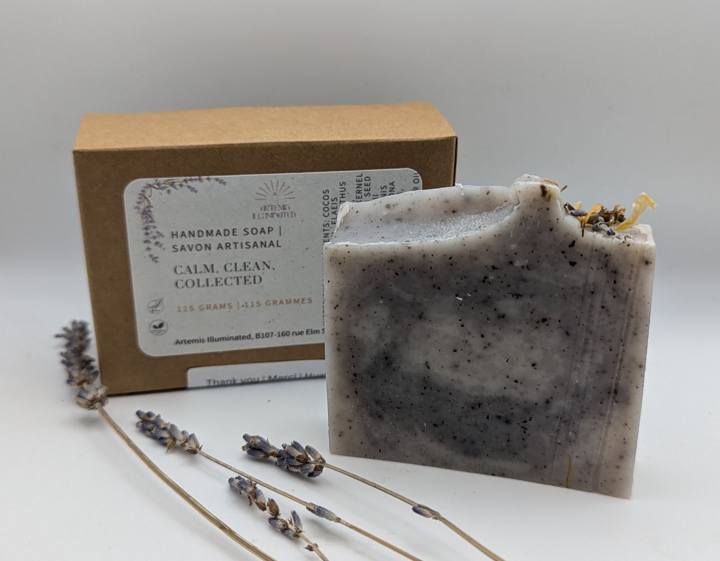 Calm, Clean, Collected - All-Natural Soap