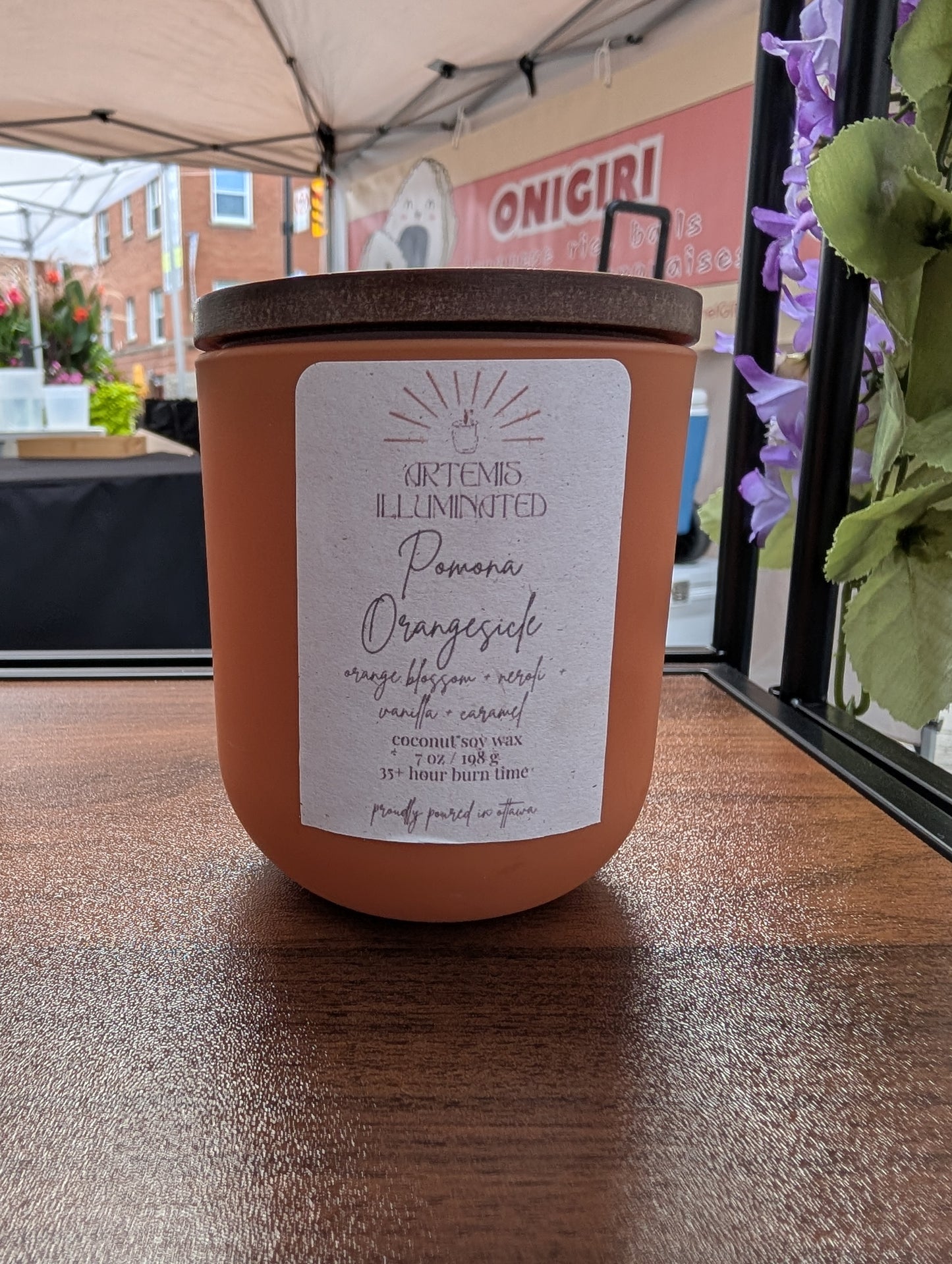 Pomona Orangesicle - 8 oz Coconut Soy Wax Candle