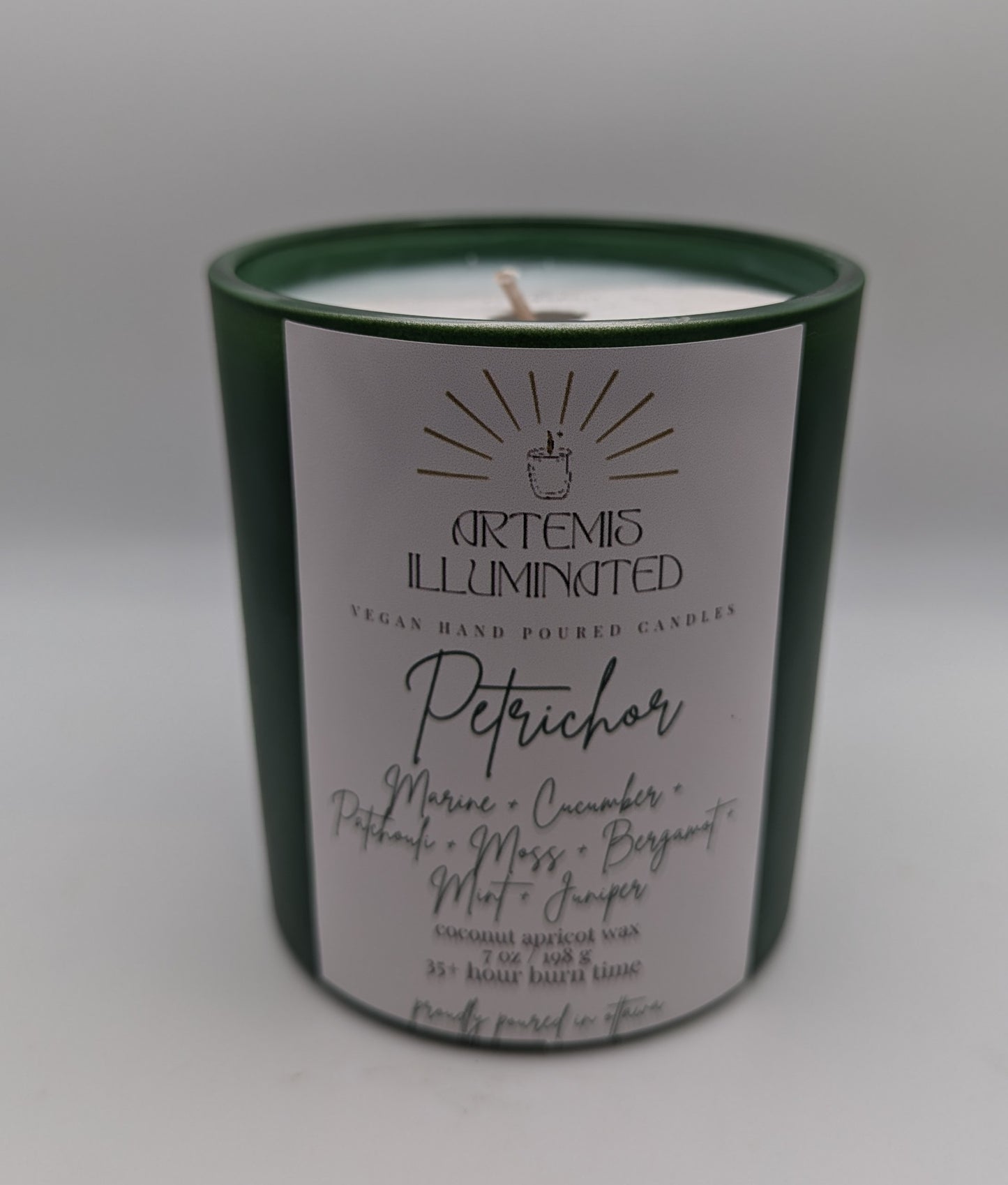 Petrichor - 7 oz Coconut Apricot Wax Candle