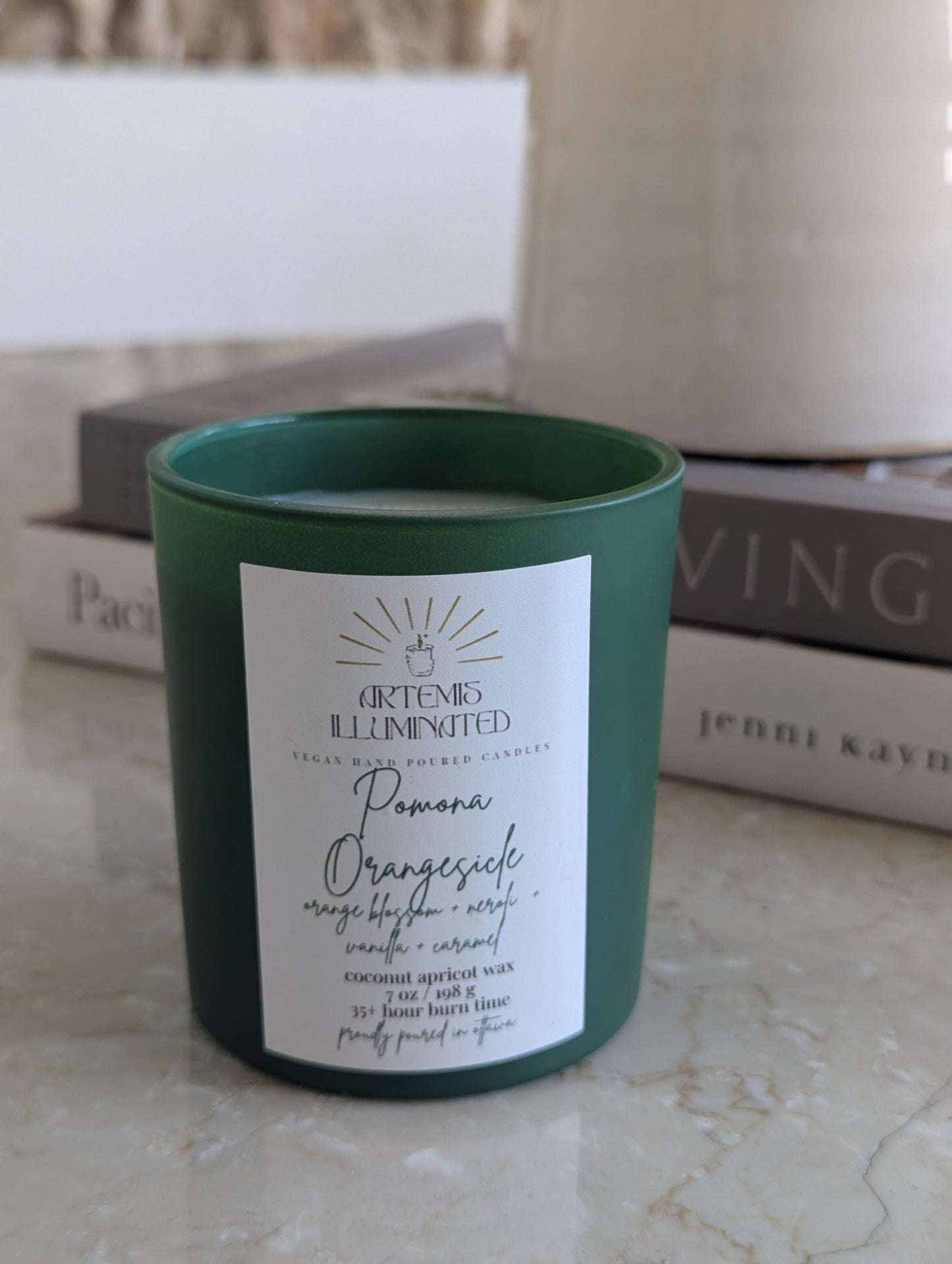 Pomona Orangesicle - 7 oz  Coconut Apricot Wax Candle