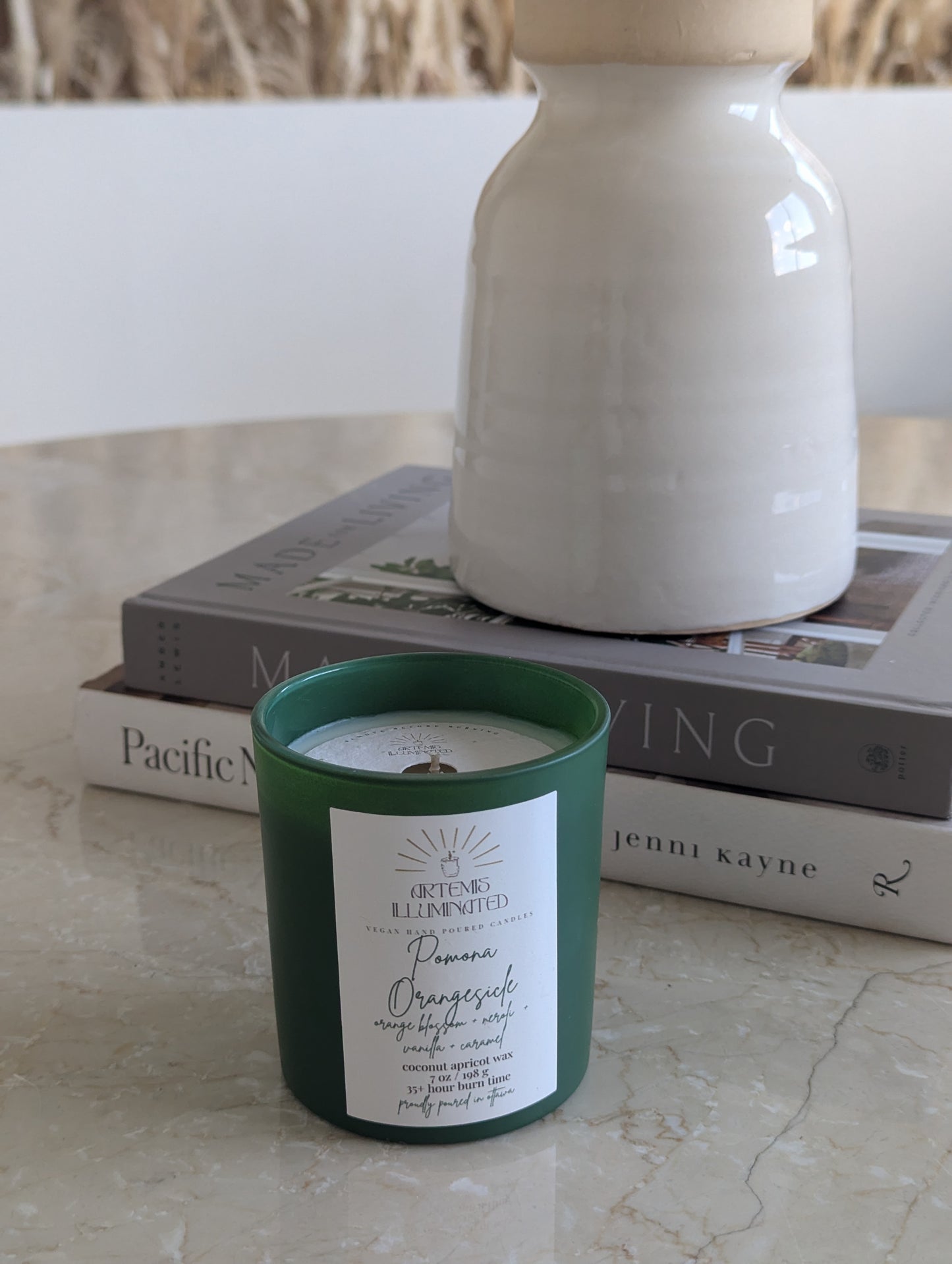 Pomona Orangesicle - 7 oz  Coconut Apricot Wax Candle