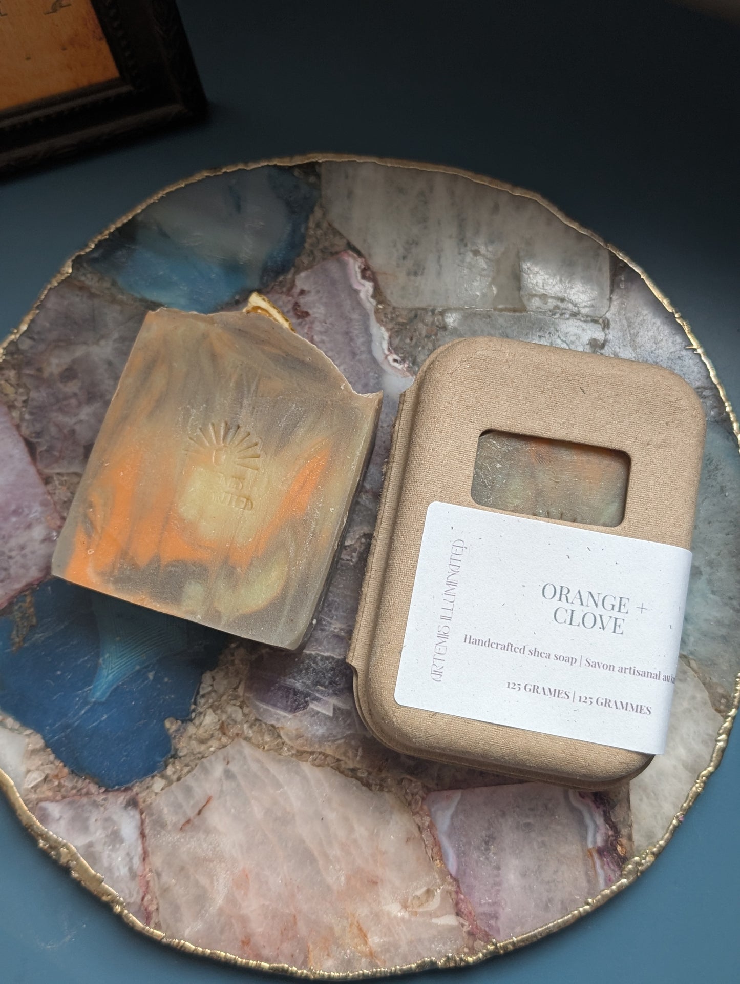 Orange + Clove Scented Soap