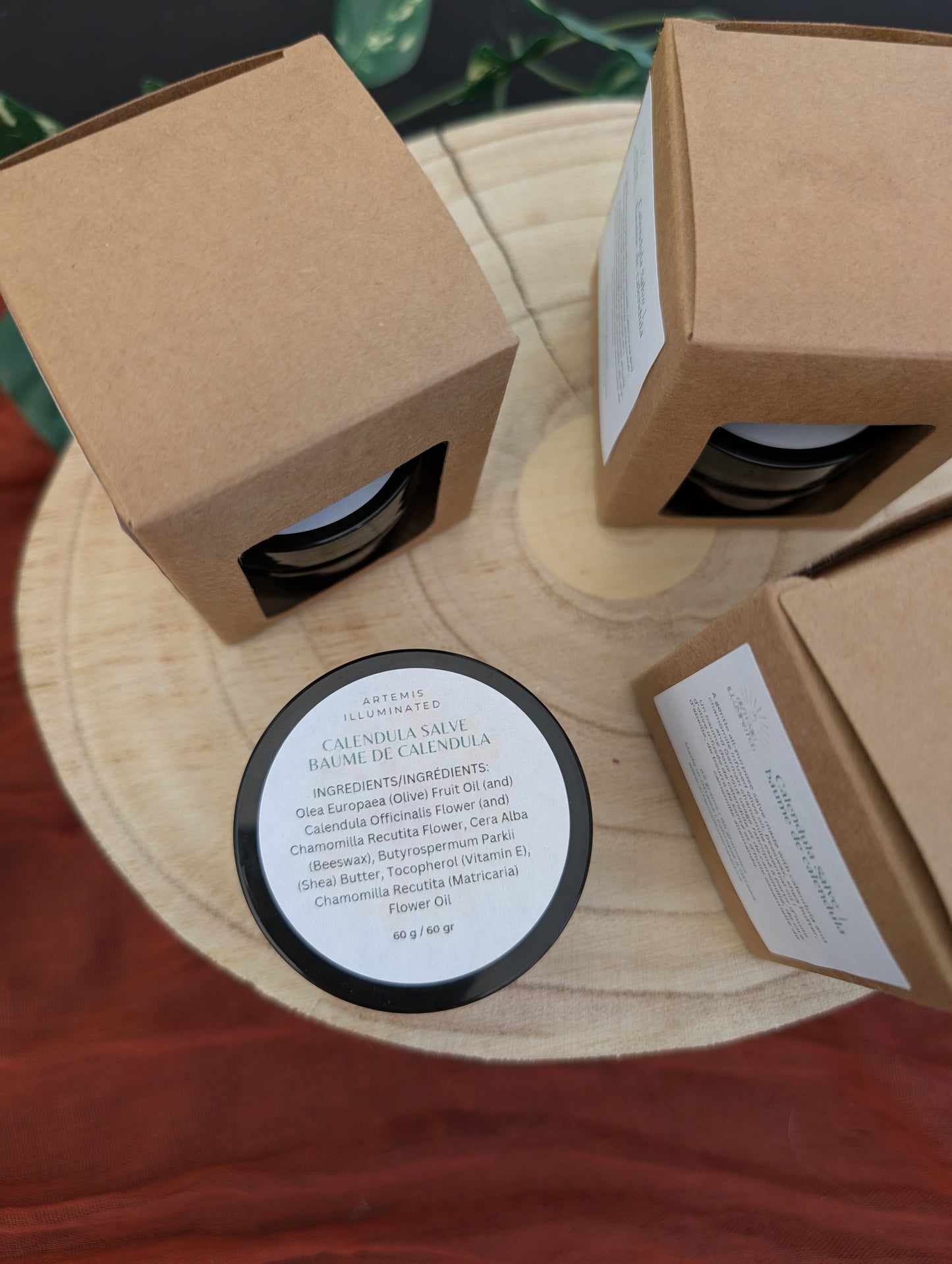 All Natural Calendula-Oil Skin Salve