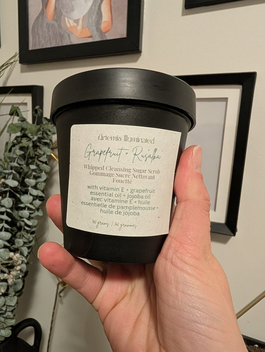 Grapefruit + Rusalka Sugar Scrub and Foaming Cleanser
