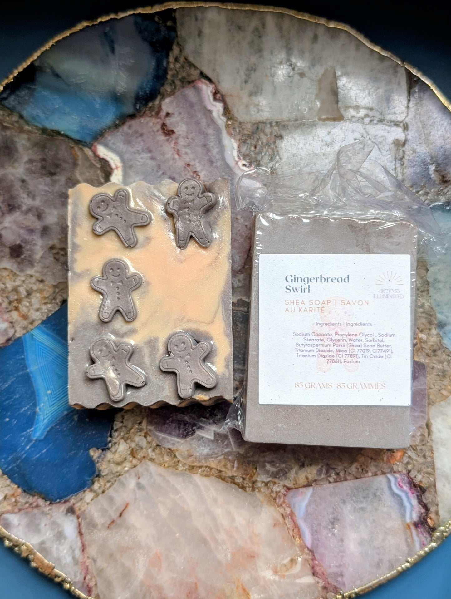 Gingerbread Swirl - Guest Bar Soap