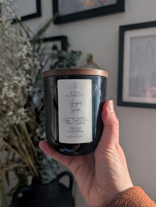 Ginger Snap - 8 oz Coconut Soy Wax