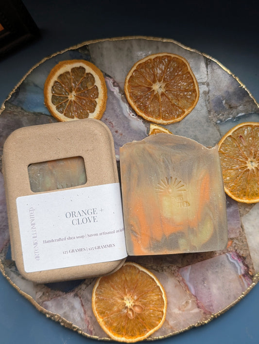 Orange + Clove Scented Soap