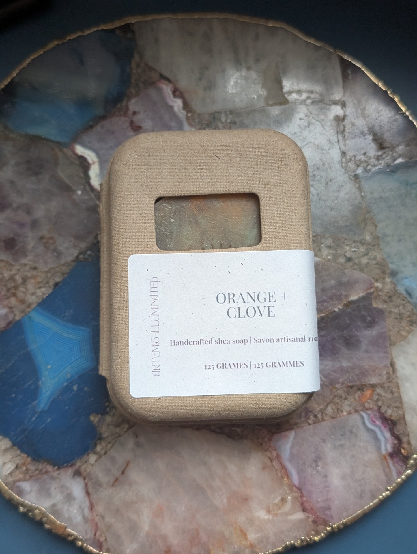 Orange + Clove Scented Soap