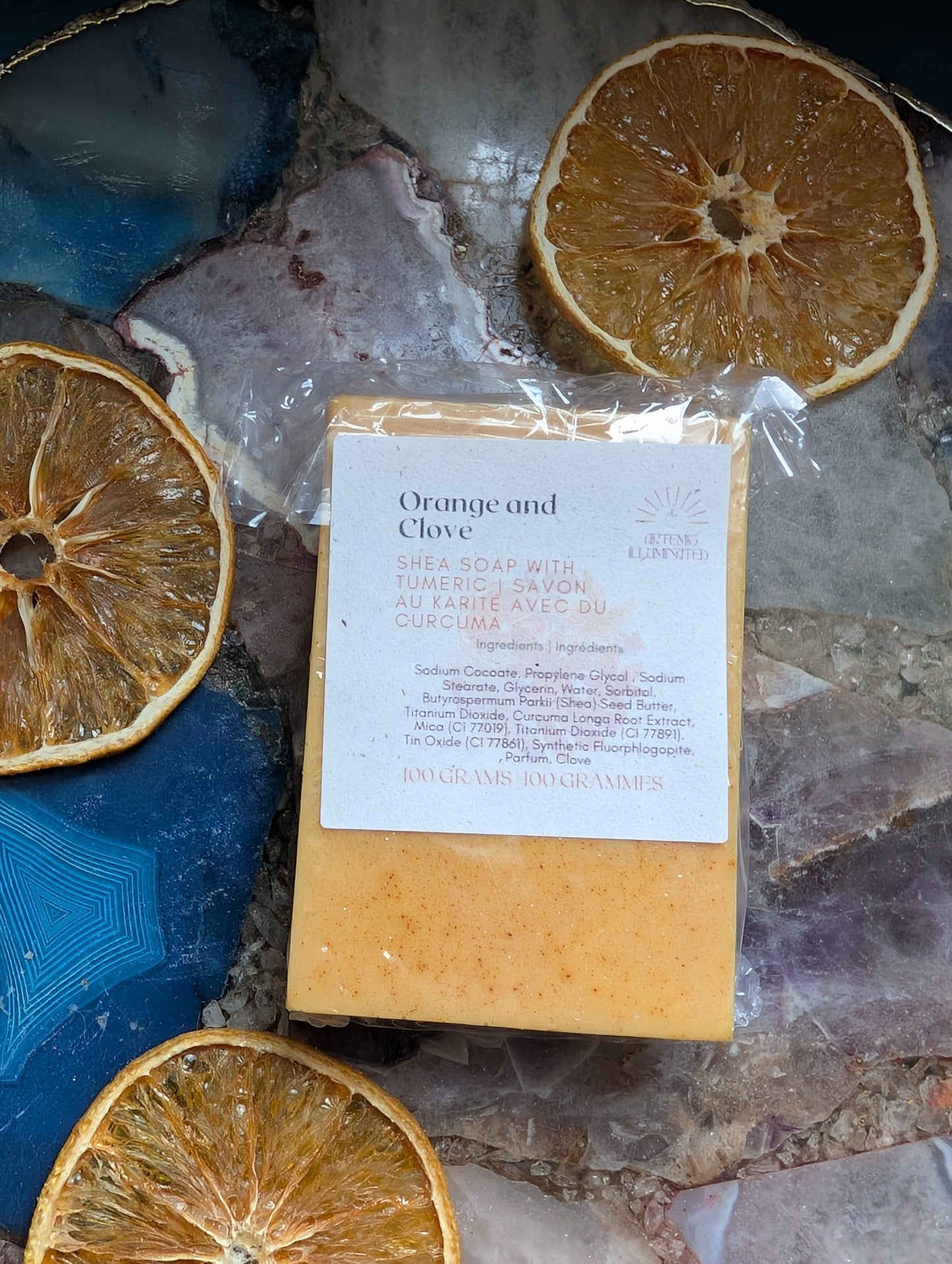 Orange and Clove with Orange Slice - Guest Bar Soap