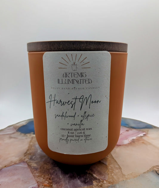 Harvest Moon - 8 oz Coconut Soy Wax Candle