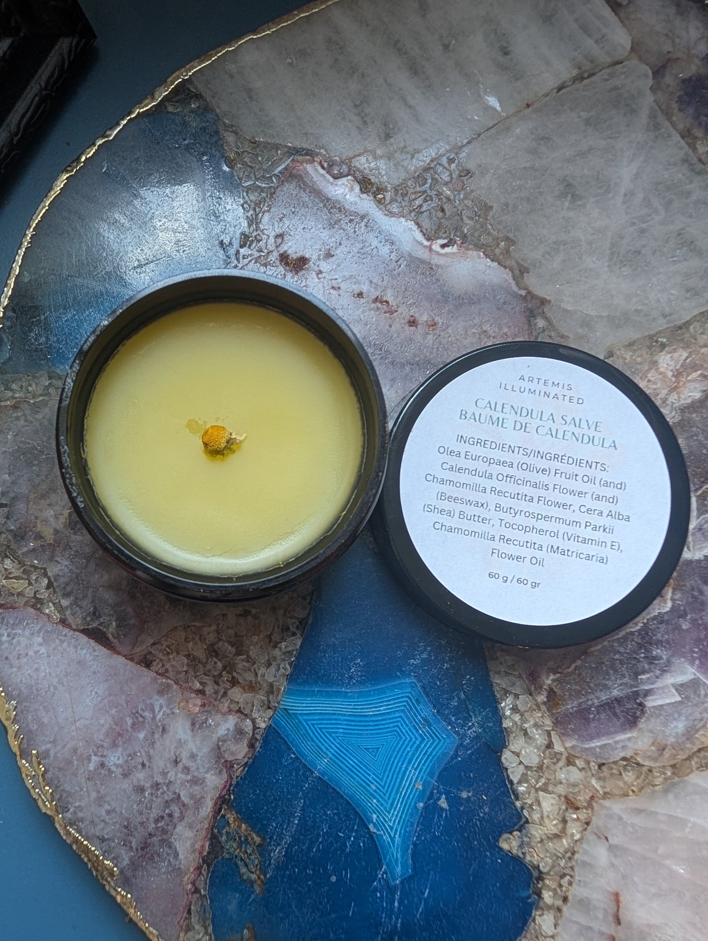 All Natural Calendula-Oil Skin Salve